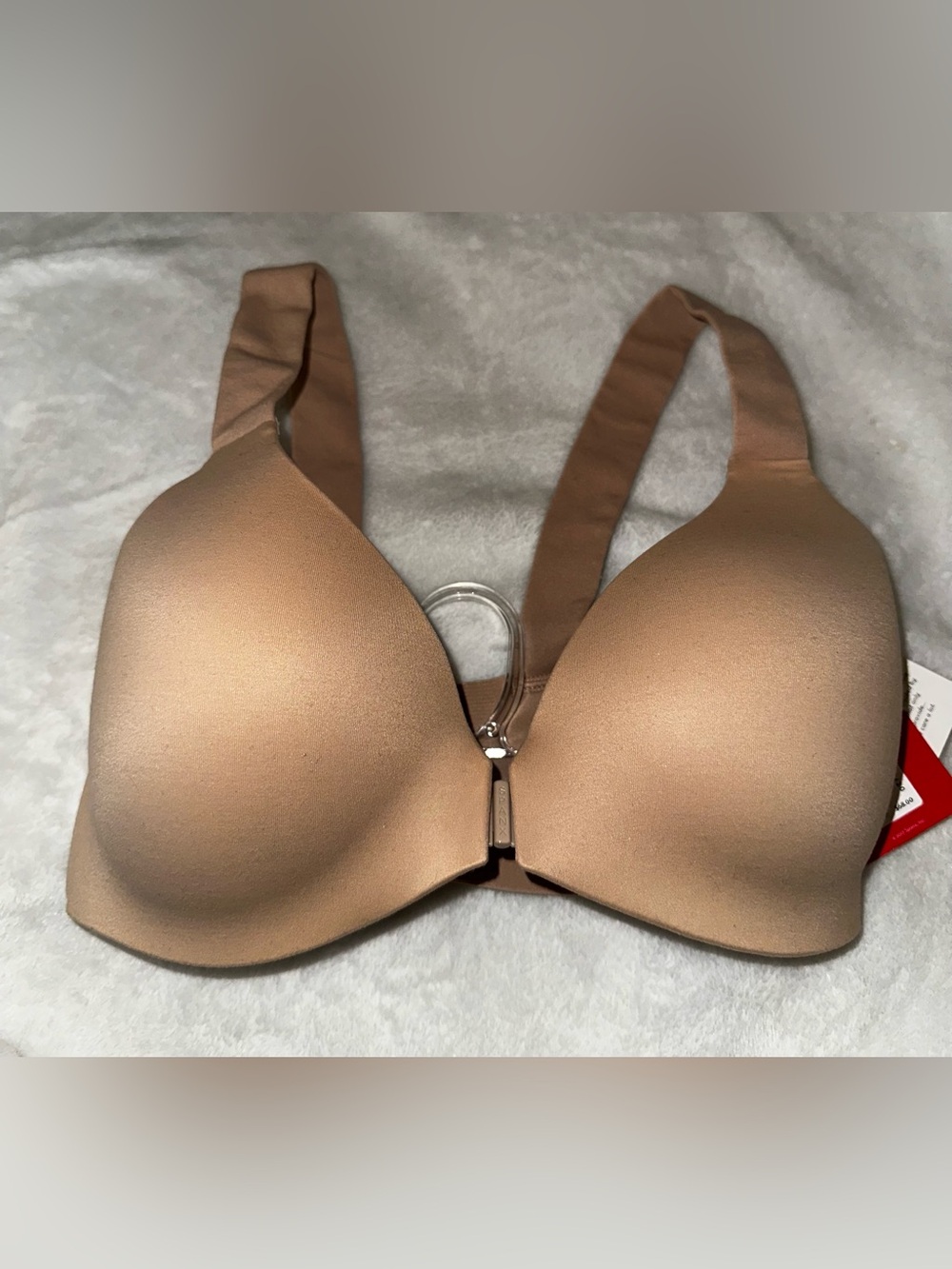 SPANX Taupe Plunge Everyday Support Bra